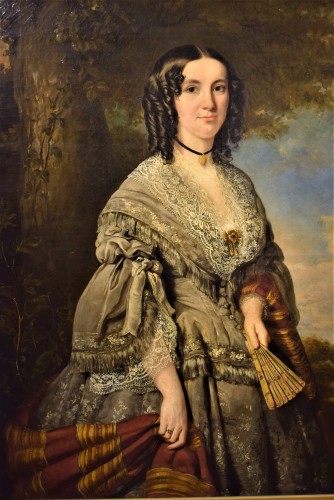 Paintings & Drawings  - Princesse Kotschoubey - Franz Xaver Winterhalter (1805-1873)